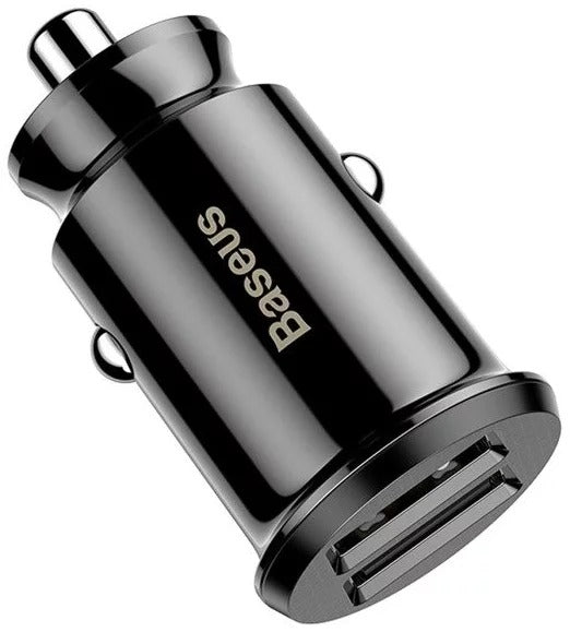 Carregador Isqueiro 2xUsb Preto