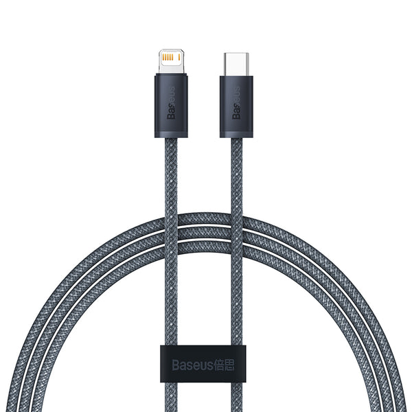 Cabo Dynamic Series Fast Charging Data Type-C To Ip 20W 1M Slate Gray