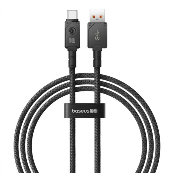 Cabo Carregamento Rápido Usb - Usb-C Unbreakable Series 100W 1m Cluster Preto